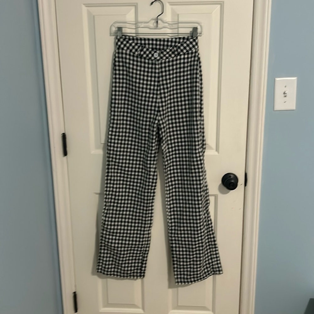 Checkered pants